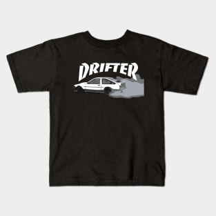 Drifter Classic Car JDM AE86 Sprinter Drifting Kids T-Shirt